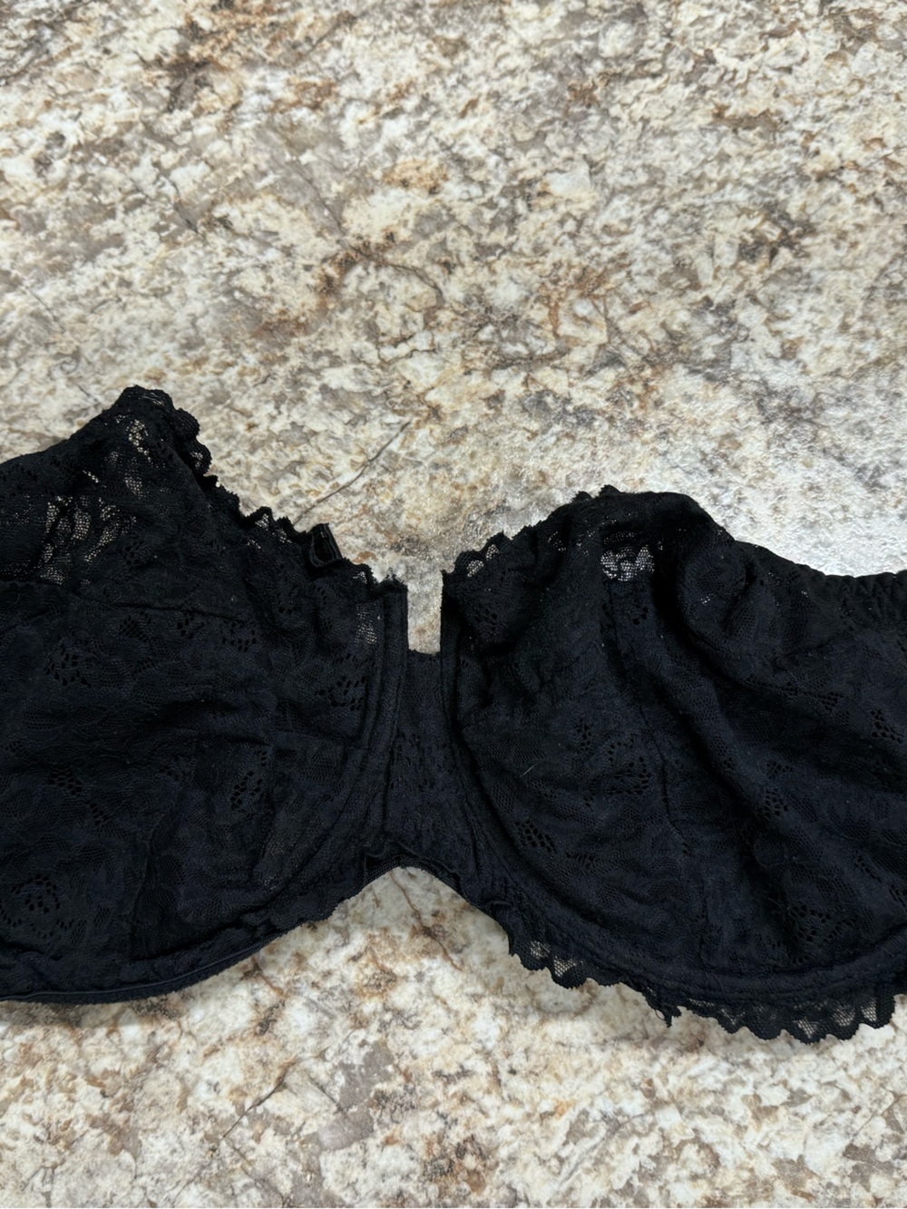 Auden Black Lace Underwire Bra